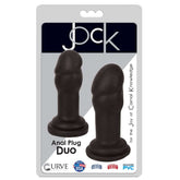 JOCK Anal Plug Duo - Midnight